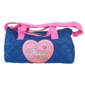 NWOT … JUSTICE “Quilted” Travel / Duffle Bag